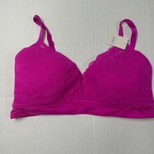 Auden Fuchsia Lace Bralette